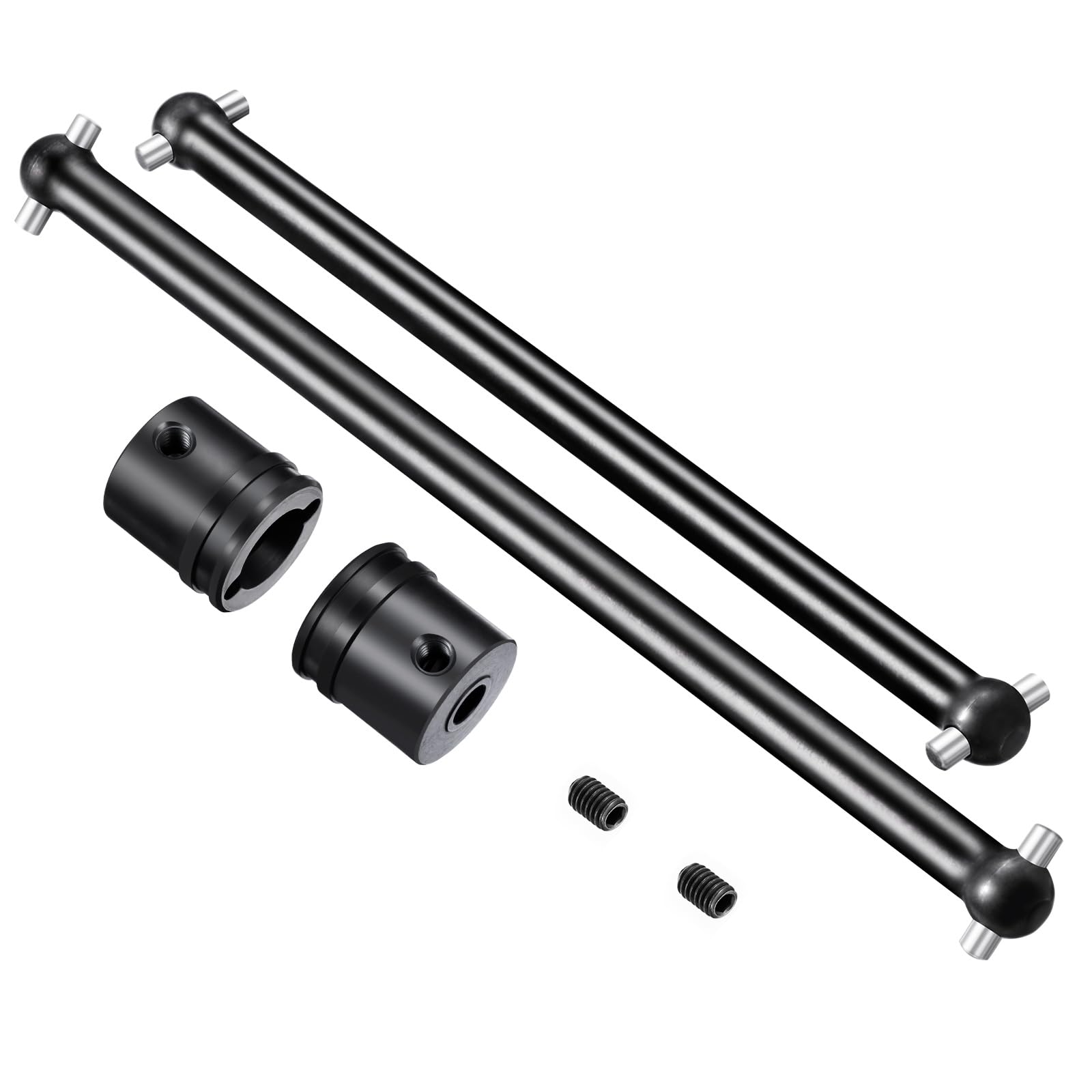 RCLIONS Steel Center CVD Drive Shaft Dogbone Joint for 1/8th ARRMA KRATON 6S V4 V5 BLX 4WD Speed Monster RC Truck Car Upgrade Parts