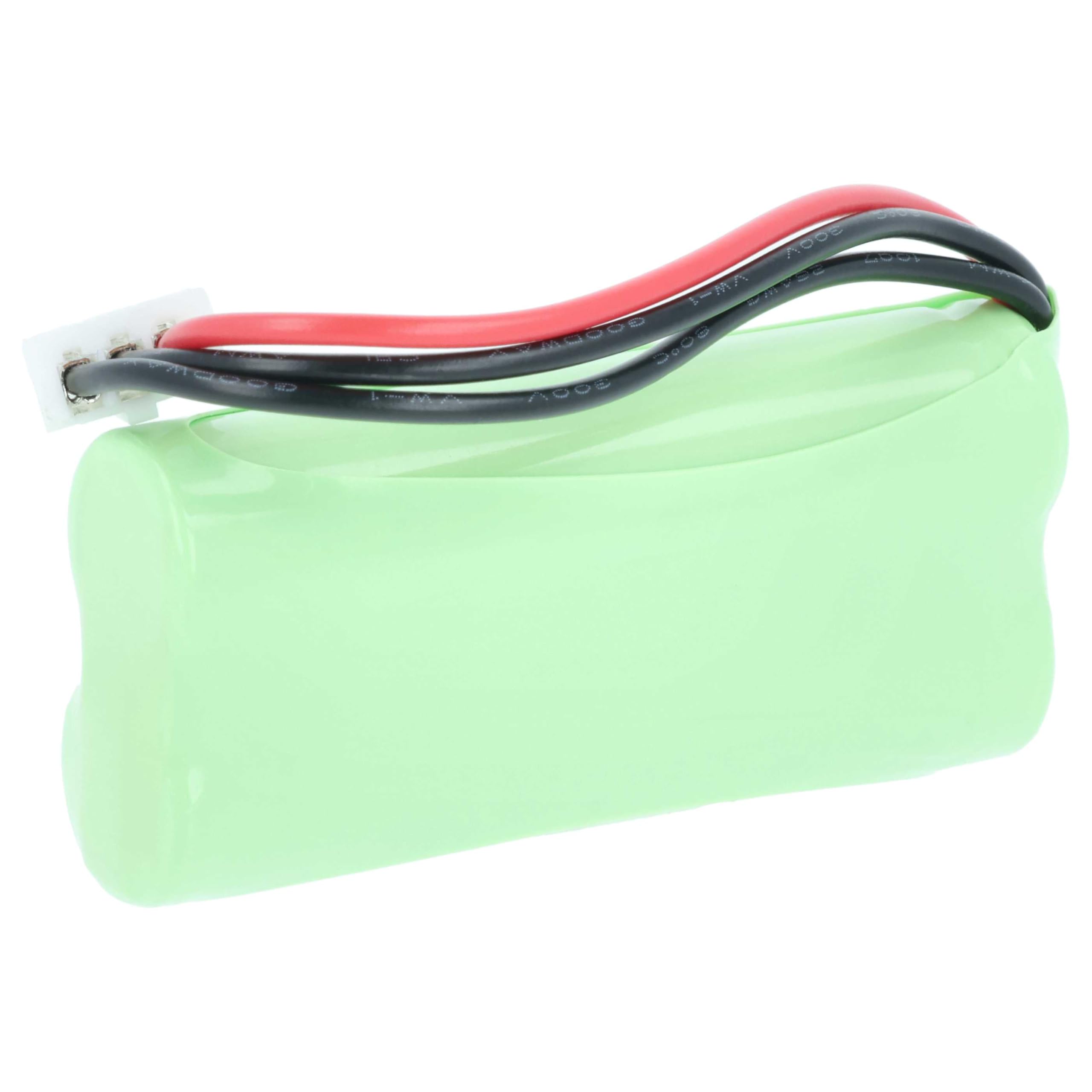 Batterie NiMH 2,4V 600mAh Pour Téléphone Philips DECT 215 - Vert - Rechargeable