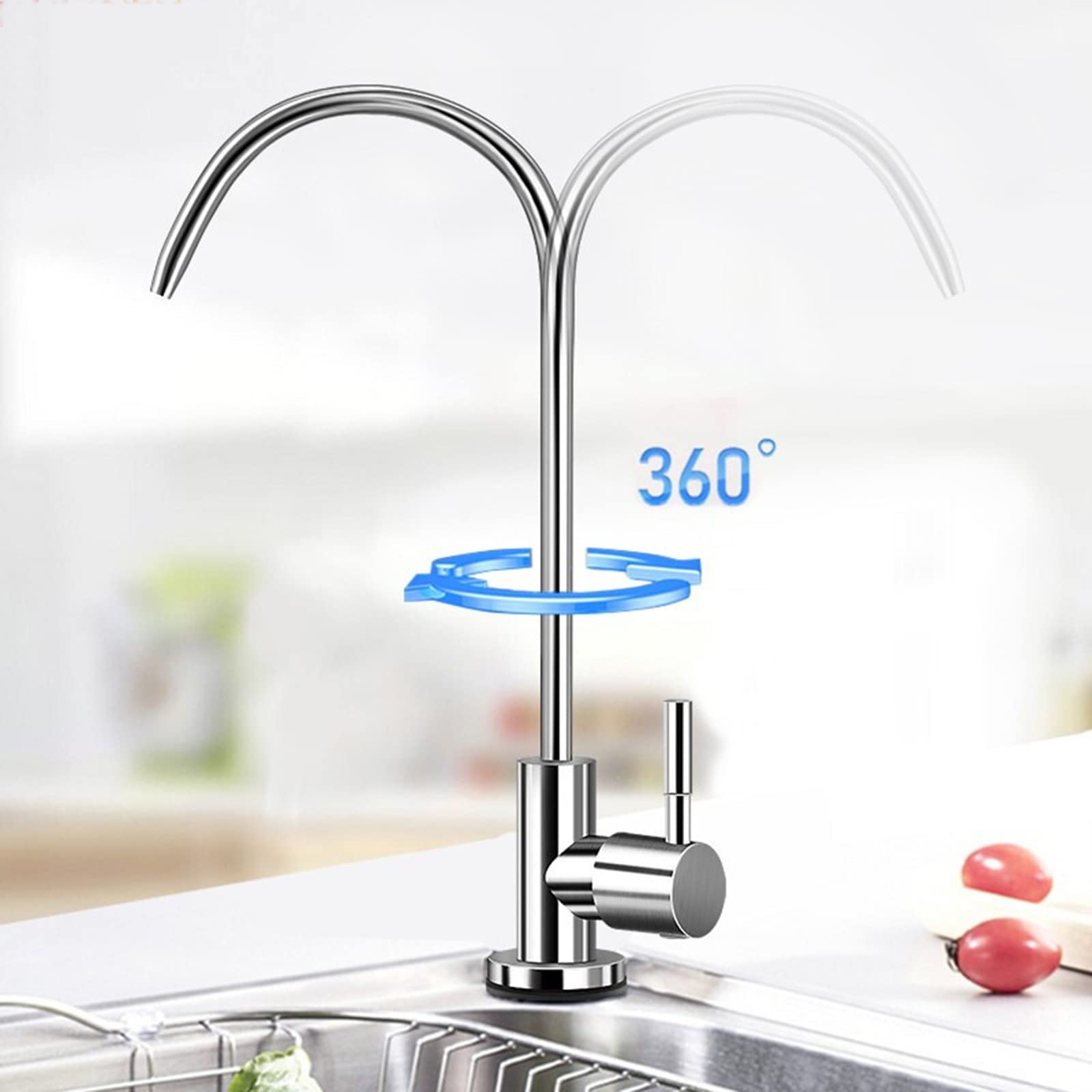 Grifo De Agua Potable, Grifo De Ósmosis Inversa Cromado, Grifo De Cocina