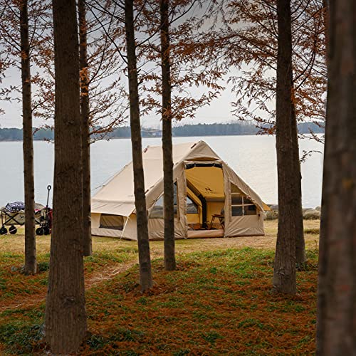Carpa Yurt de Lujo Doble Capa Impermeable para 3-4 Personas miniatura 3