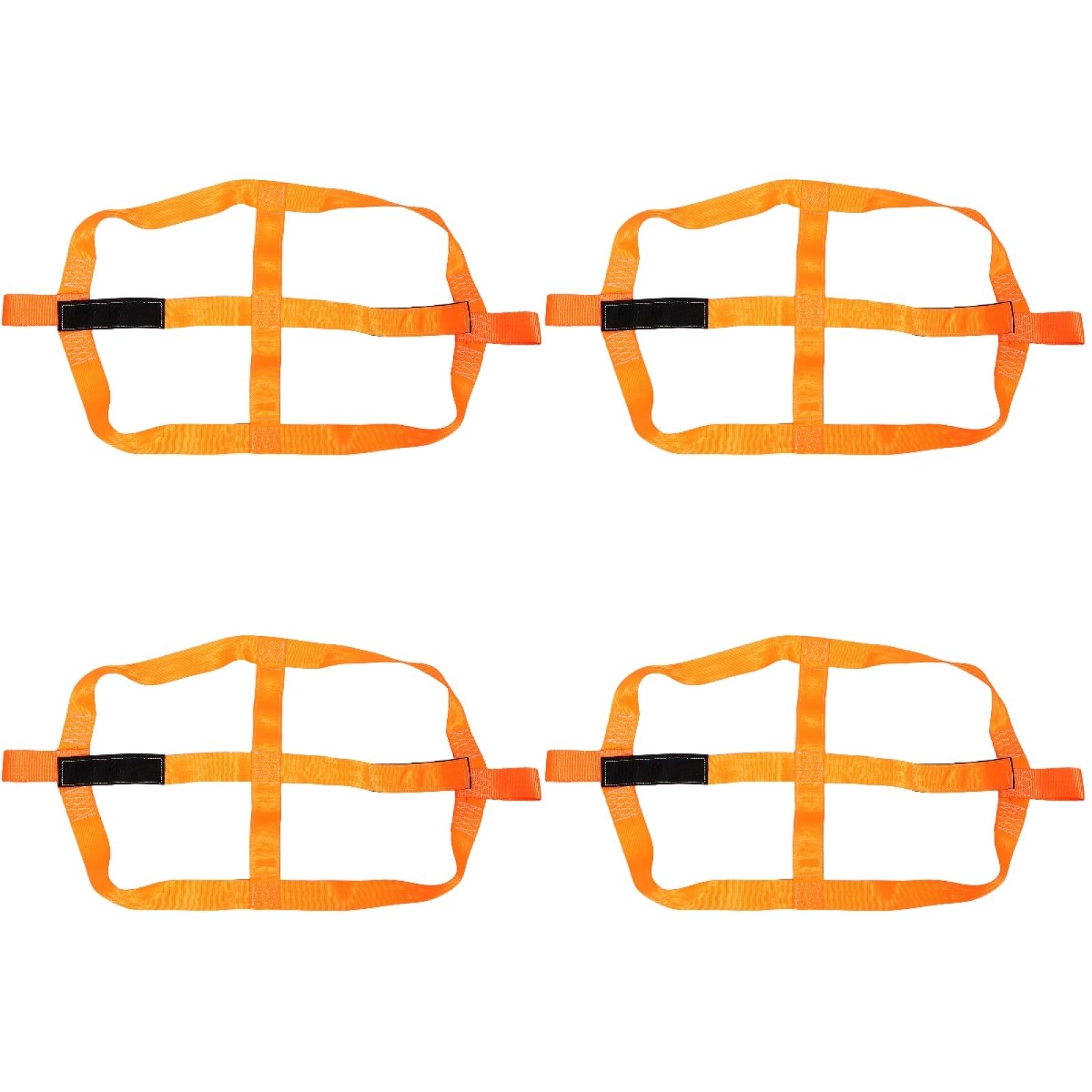 Gatuida 4pièces Sangle De Fixation pour Polyester Sangle Et Résistante pour Transport De Scooter Et Véhicules Boucle à Libération Rapide
