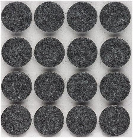 240 Stück Filzgleiter Selbstklebend - 11mm Rund, 1,0mm Stark | Schutz Für Möbel & Böden