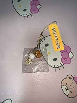 Amazon.co.jp: 渋谷キティ物語 宇宙人キティ＆ハチ公ゴールド根付け