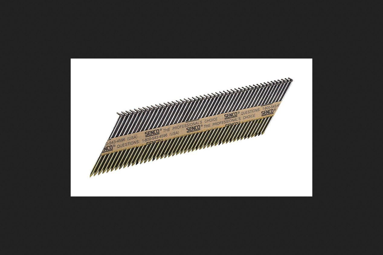 Senco 34 deg. 15 Ga. Smooth Shank Straight Strip Framing Nails 2-3/8 in. L x 0.11 in. Dia. 2500 pk