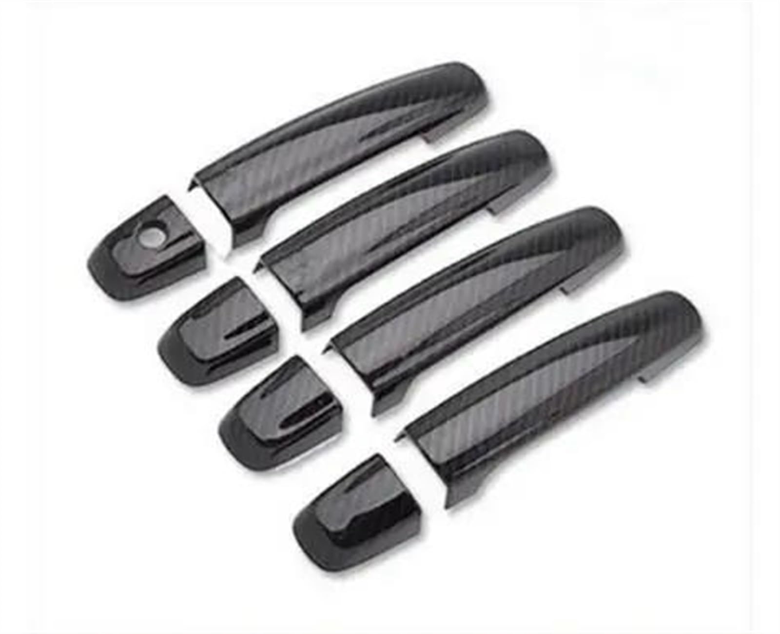 Csspdm Carbon A Car Accessories Exterior Door Handle Bowl Trim Cover Frame For Suzuki For Swift Vitara Sx4 S-Cross S Cross 2012-2018(Carbon A)