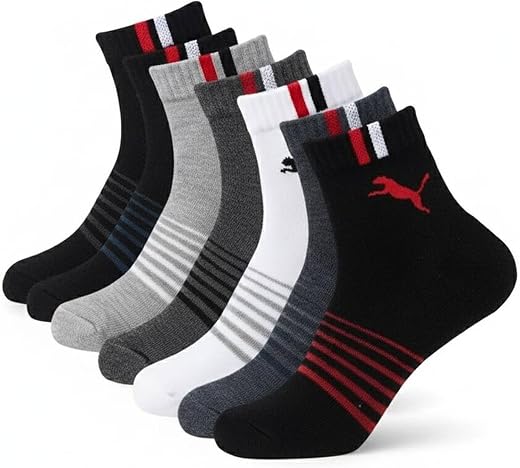 Whippet Ankle Length Socks for Men &amp; Women | Cotton Rich Stretch Sports Socks | Breathable Casual &amp; Athletic Socks for Gy...