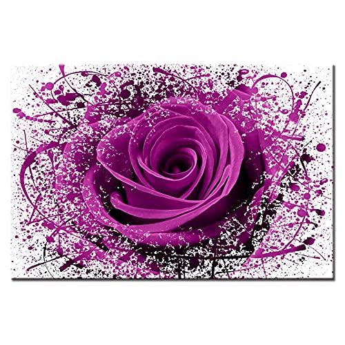 Peinture photos série rose pour habiller un mur vide sans effort