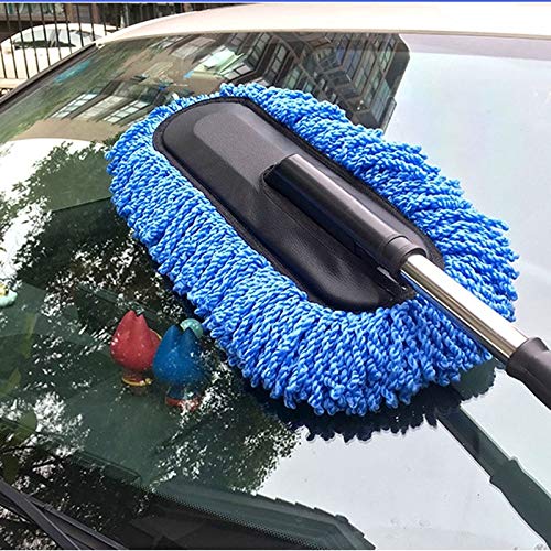 Lavage de voiture brosse de nettoyage bleu pack duo maison - 6