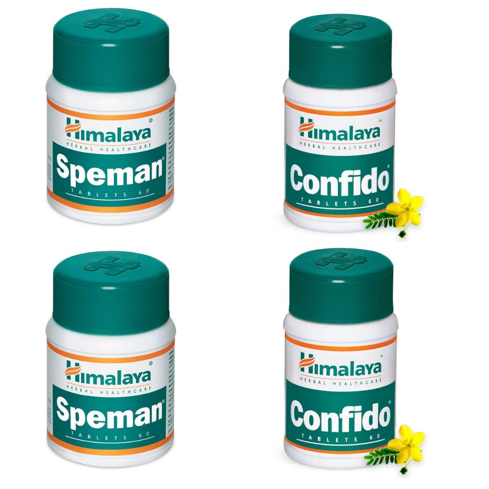 Speman Tablets - 60 Tablets (pack of 2) Confido 60 tab (pack of 2) (4 pack 240 tabs)