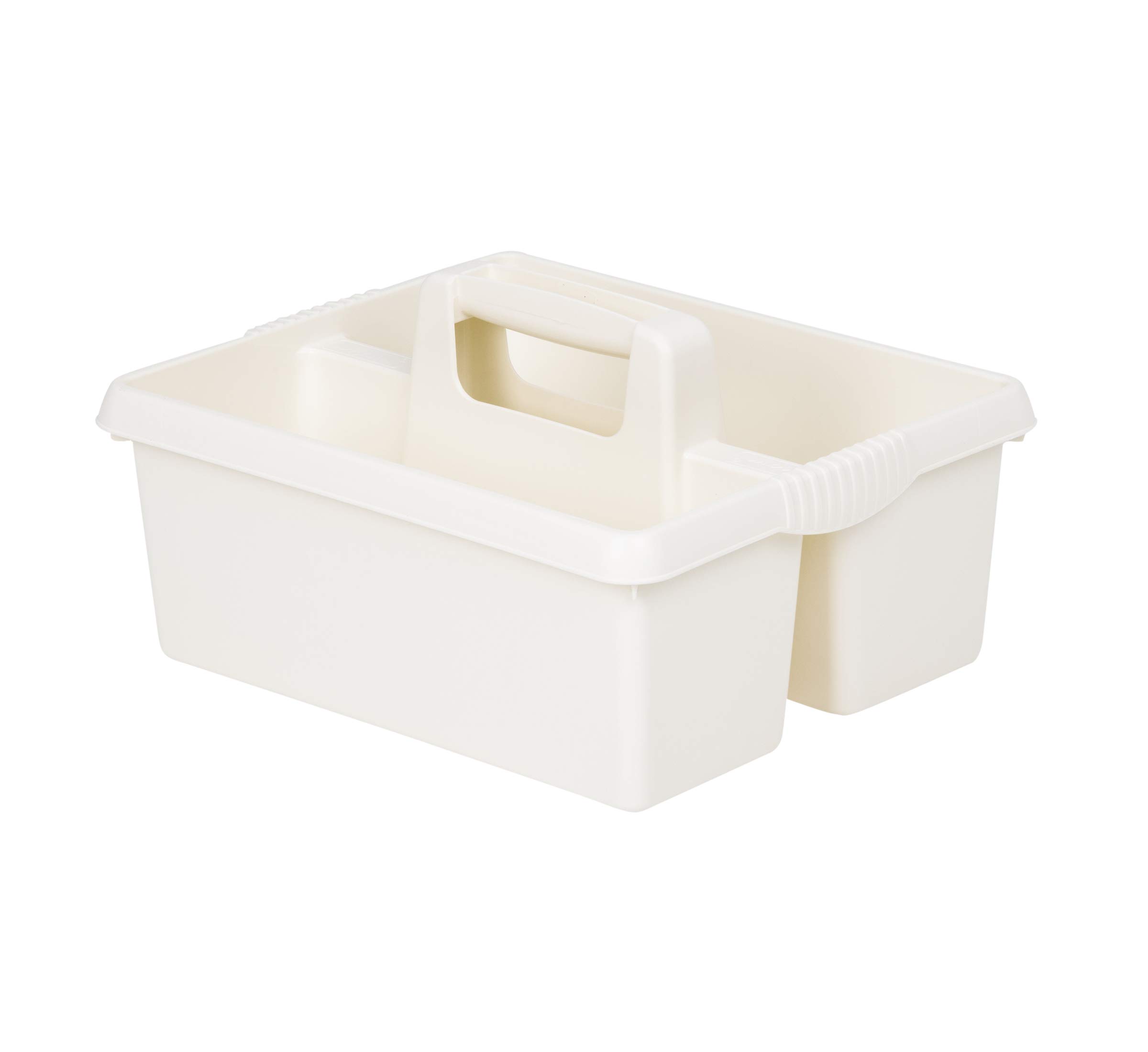 Wham Soft Cream Plastic Handy Kitchen Housekeeper Cleaning Tool Utility Caddy Storage Box