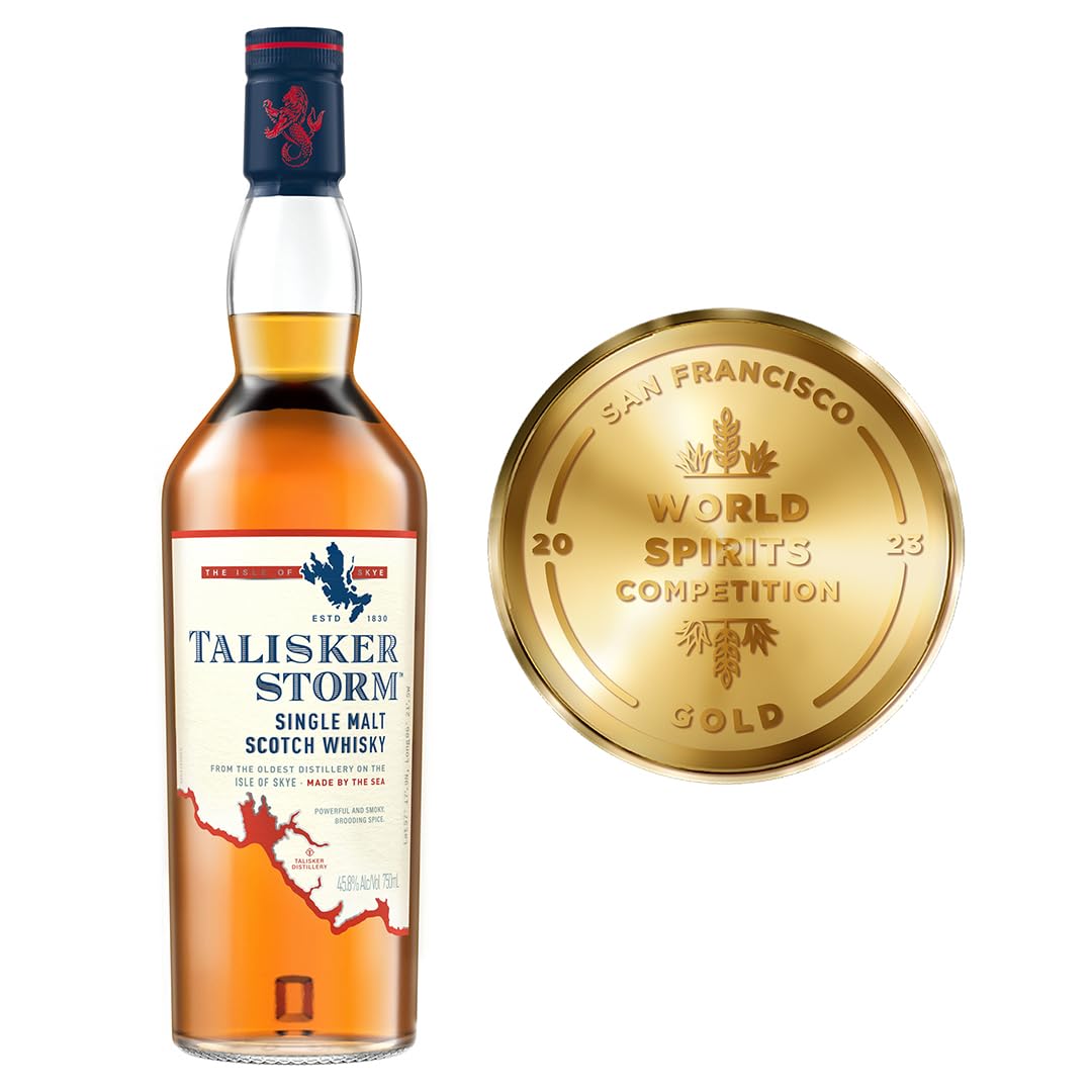 Talisker Storm, Whisky Single Malt, 70cl Sous Étui