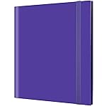 GEAoffice Card Binder 12 Pocket, 624 Pockets Trading Card Album Folder for Standard Cards, Side Loading Card Collection Folder for MTG, TCG, Sport Cards, Purple