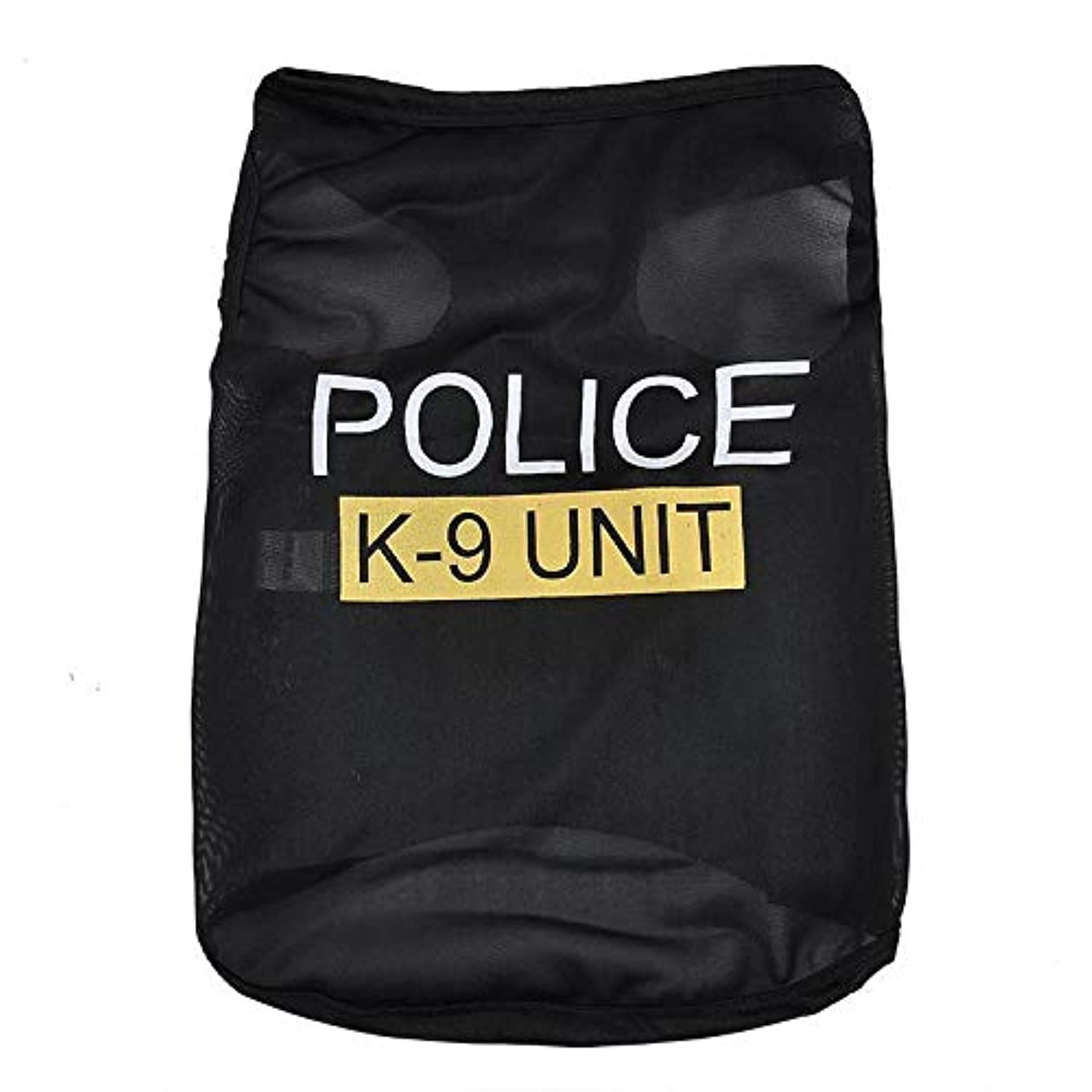 ZCHIKO Fashion POLICE Pet Clothes Dog Pet Vest Puppy Printed Cotton T Shirt. Size_S