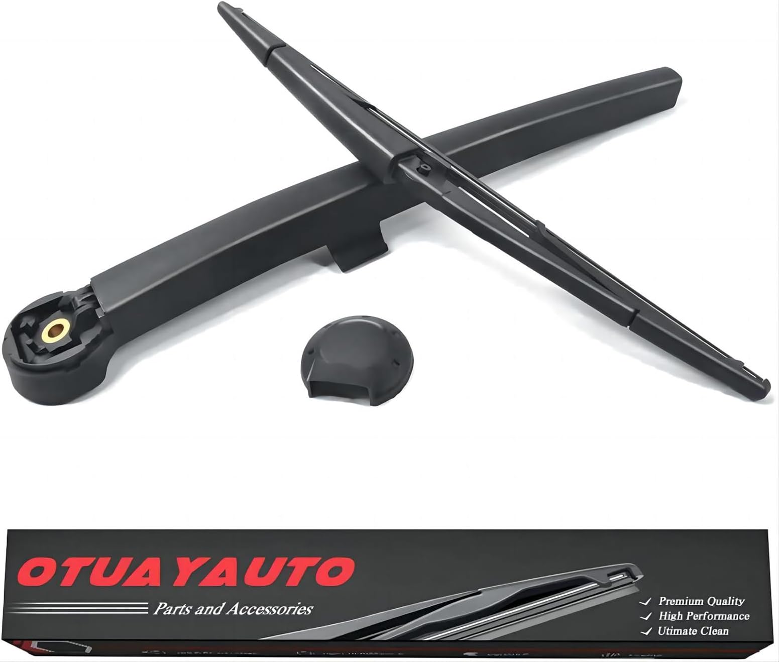 Rear Windshield Back Wiper Arm Blade Set for JEEP Grand Cherokee 2005 2006 2007 2008 2009 2010 OE:05139836AB