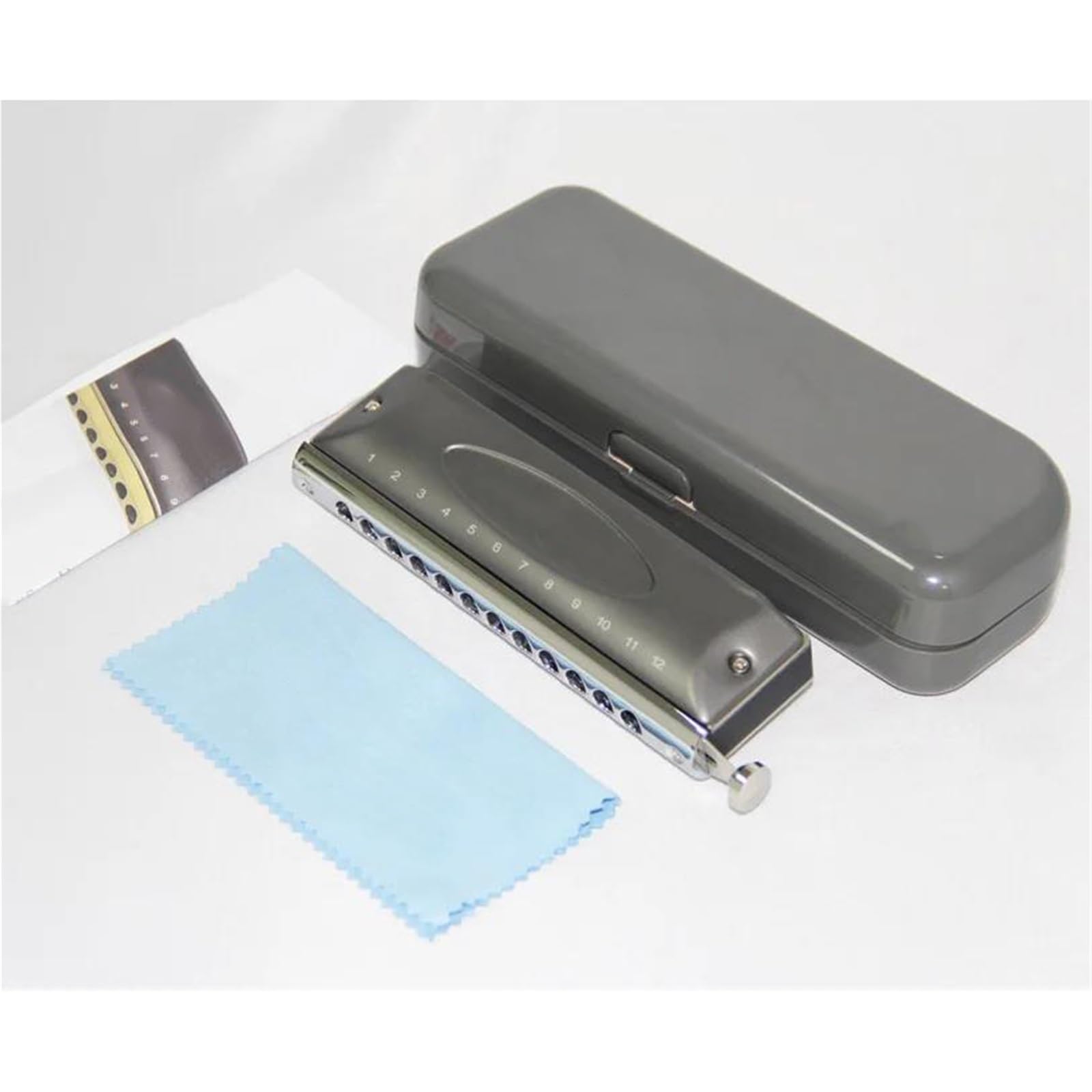 Harmonica Adulte Harmonica Chromatique 12 Trous 48 Notes Convient Aux Joueurs Débutants