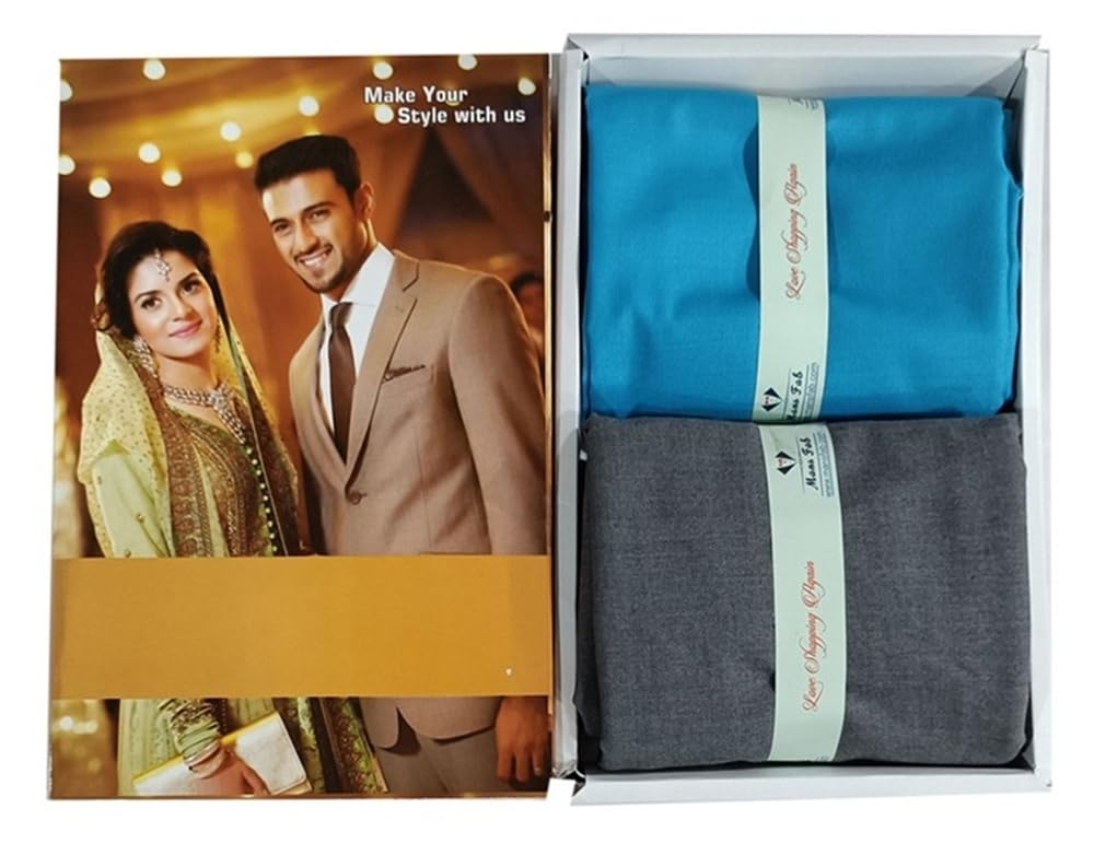 Premium Formal Wear Fabric Set, Elegant Shirt and Trouser Material, Professional Attire Collection-image-0