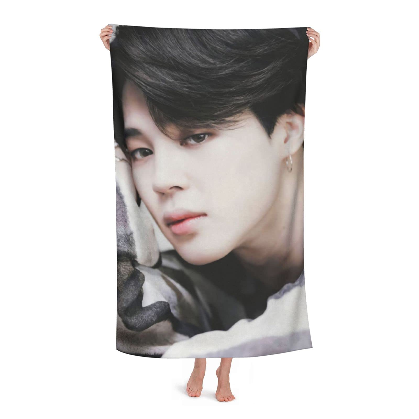 Amazon｜バスタオル Bts 防弾少年団 Jimin 朴智旻 (30) タオル 超柔 