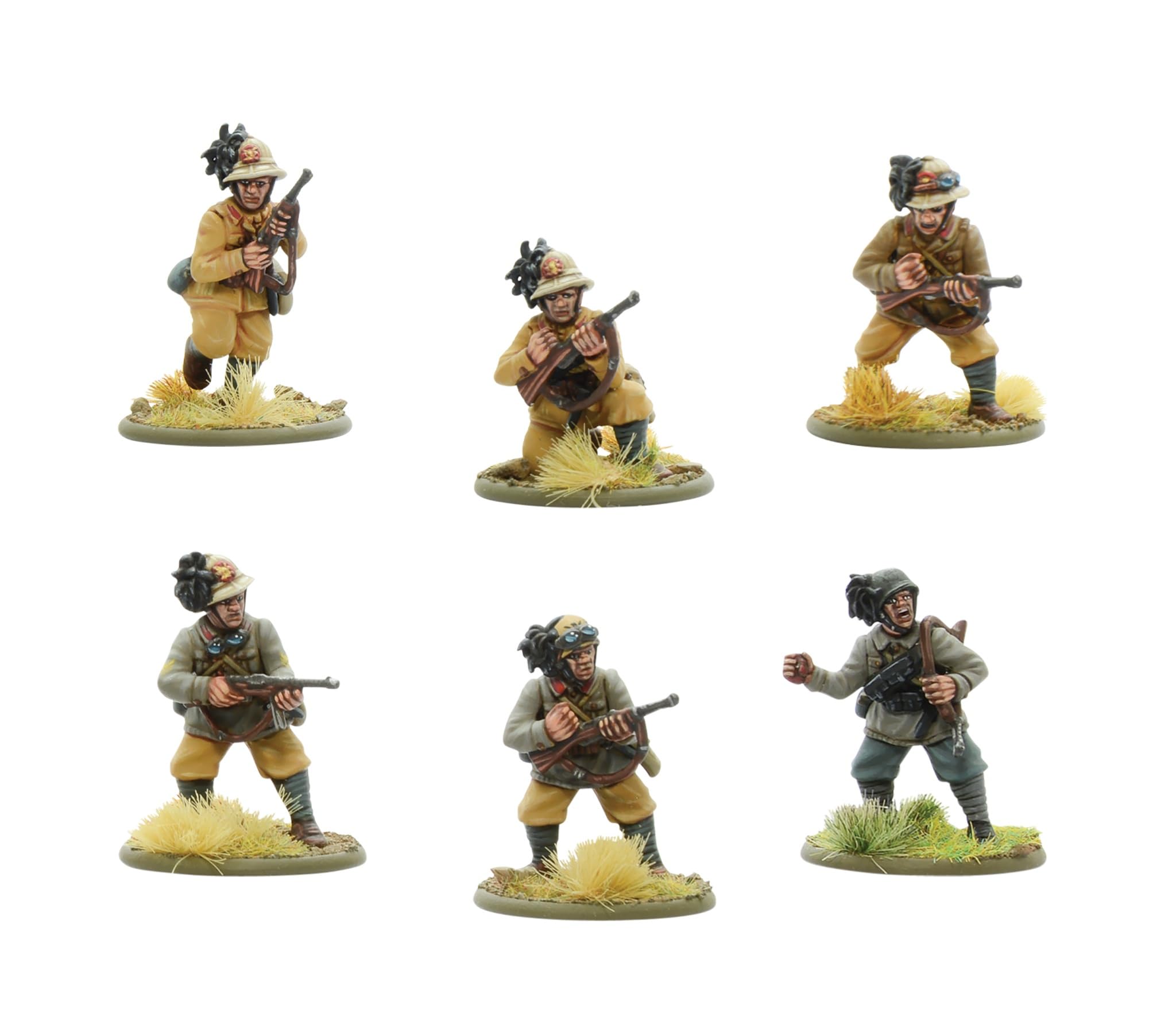 Italian Bersaglieri – 28 mm große Kunststoff-Miniaturen für Bolzenaktion von Warlord Games – sehr detaillierte Miniaturen aus dem 2. Weltkrieg für Tisch-Kriegsspiele