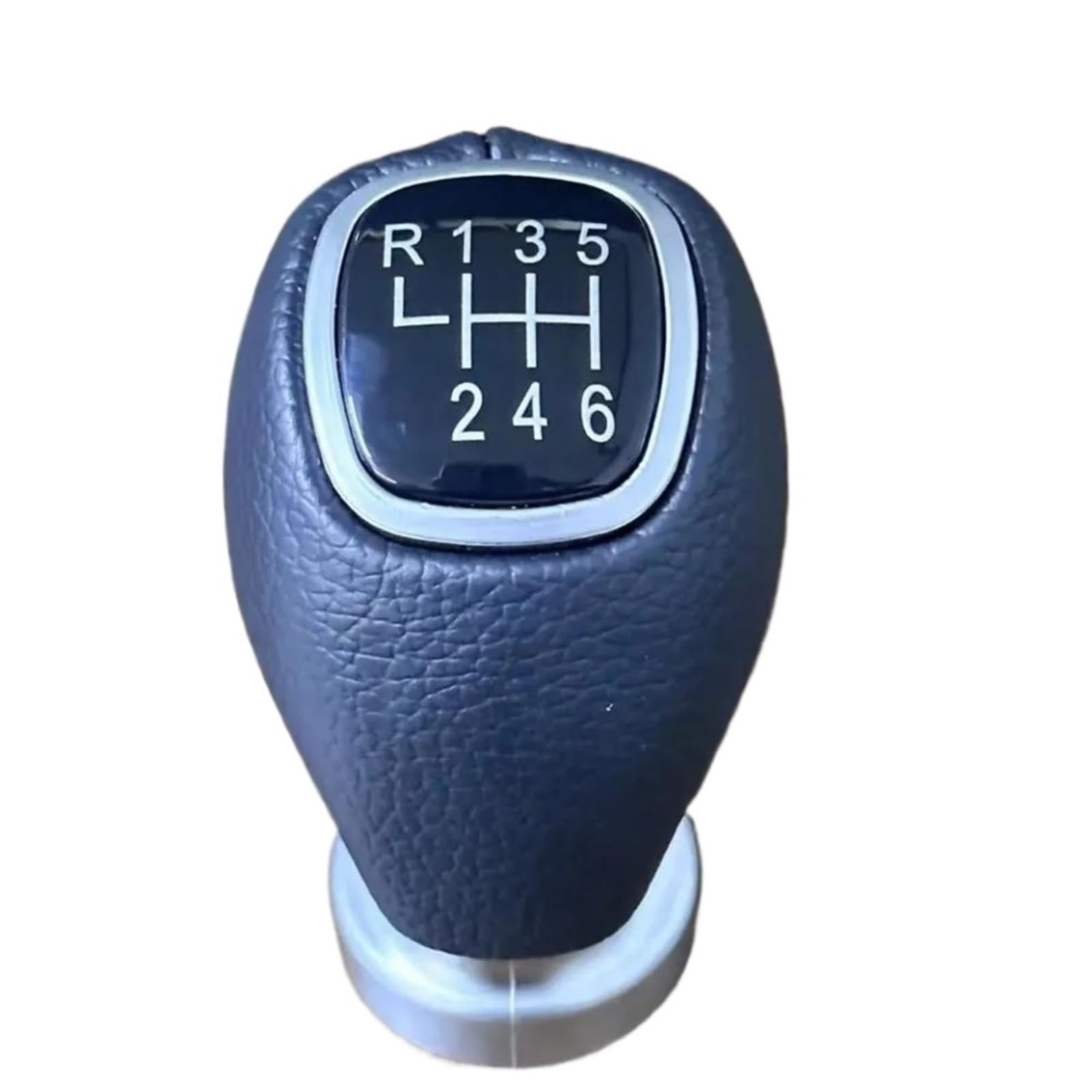 Uieowhn Black 6 Speed 5 Speed Car Manual Stick Cover For Hyundai For I20 I10 Shift Gear Knob Cover(Black 6 Speed)