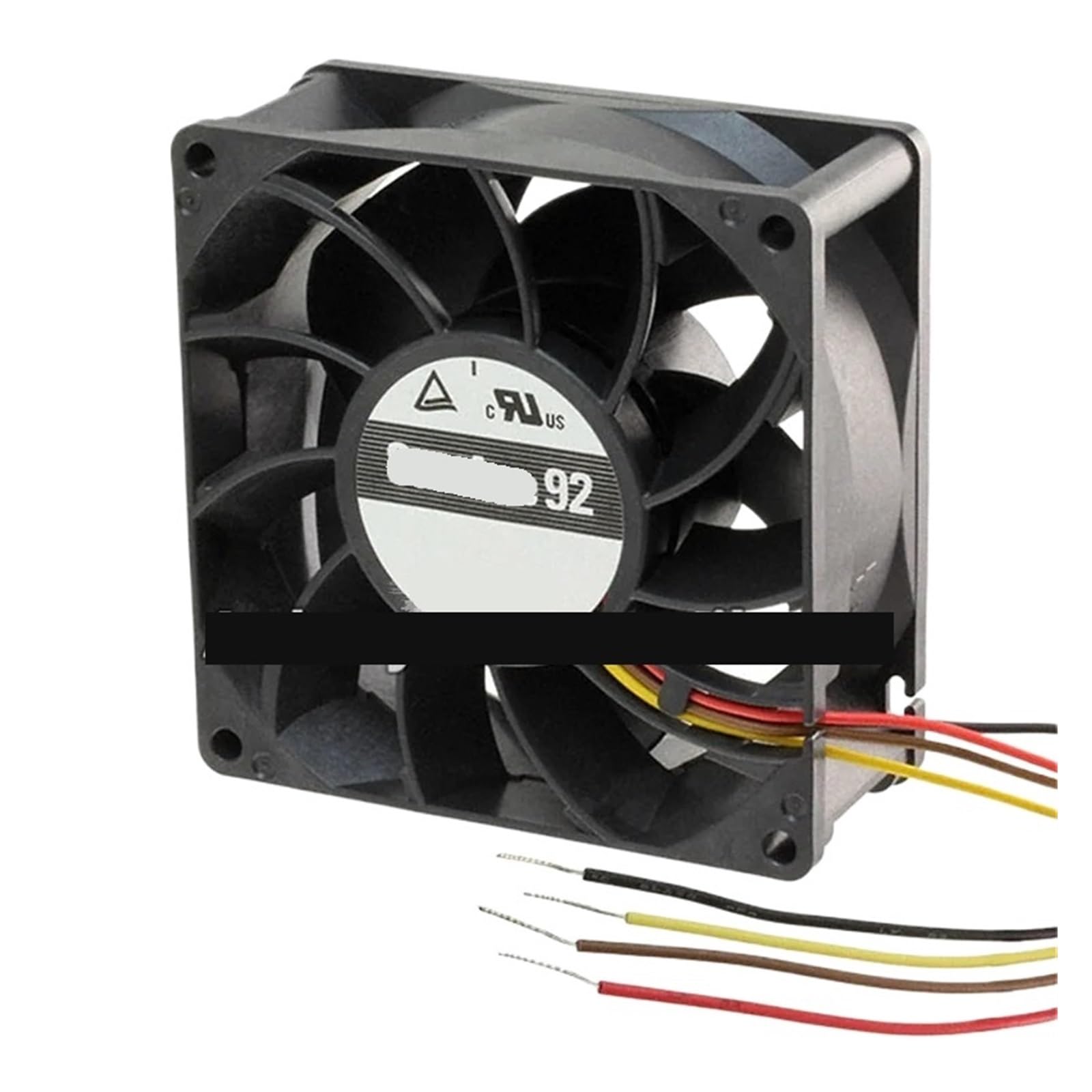 Ventilateur 24VDC 3800RPM à 4 fils avec régulation thermique PWM précise
