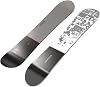 XCMAN Freeride Snowboard Beginner All Mountain,The Best All-Terrain, Dual-Directional, Hybrid Snowboard for All Levels-Graffiti Camber