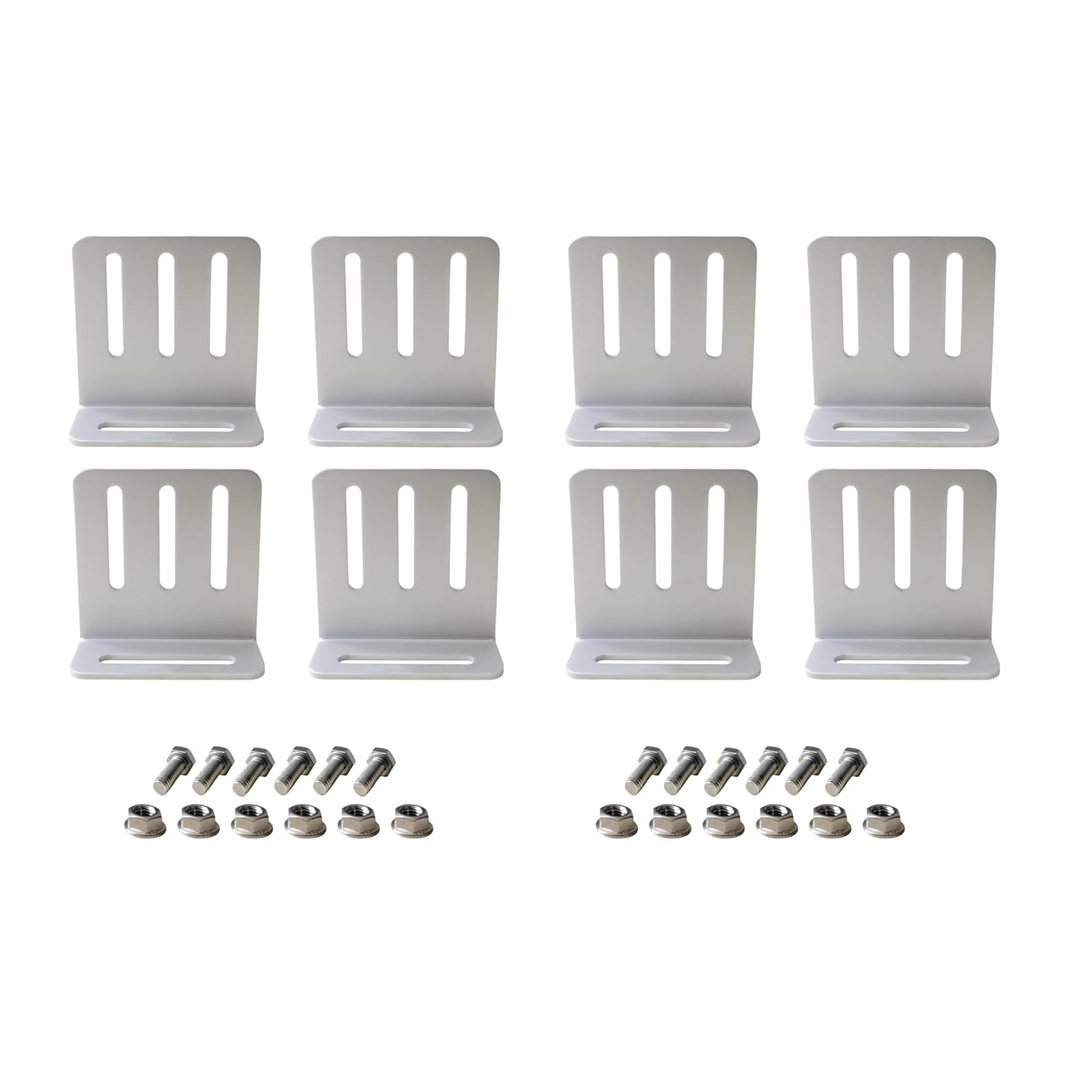 Buxuaaaa Four Pieces Mobile Yacht Photovoltaic Panel Bracket Insulated Plan Easy Arrange Modifiable Corner Aluminum Mounting Structure Modifiable Photovoltaic Panel Parenthesis