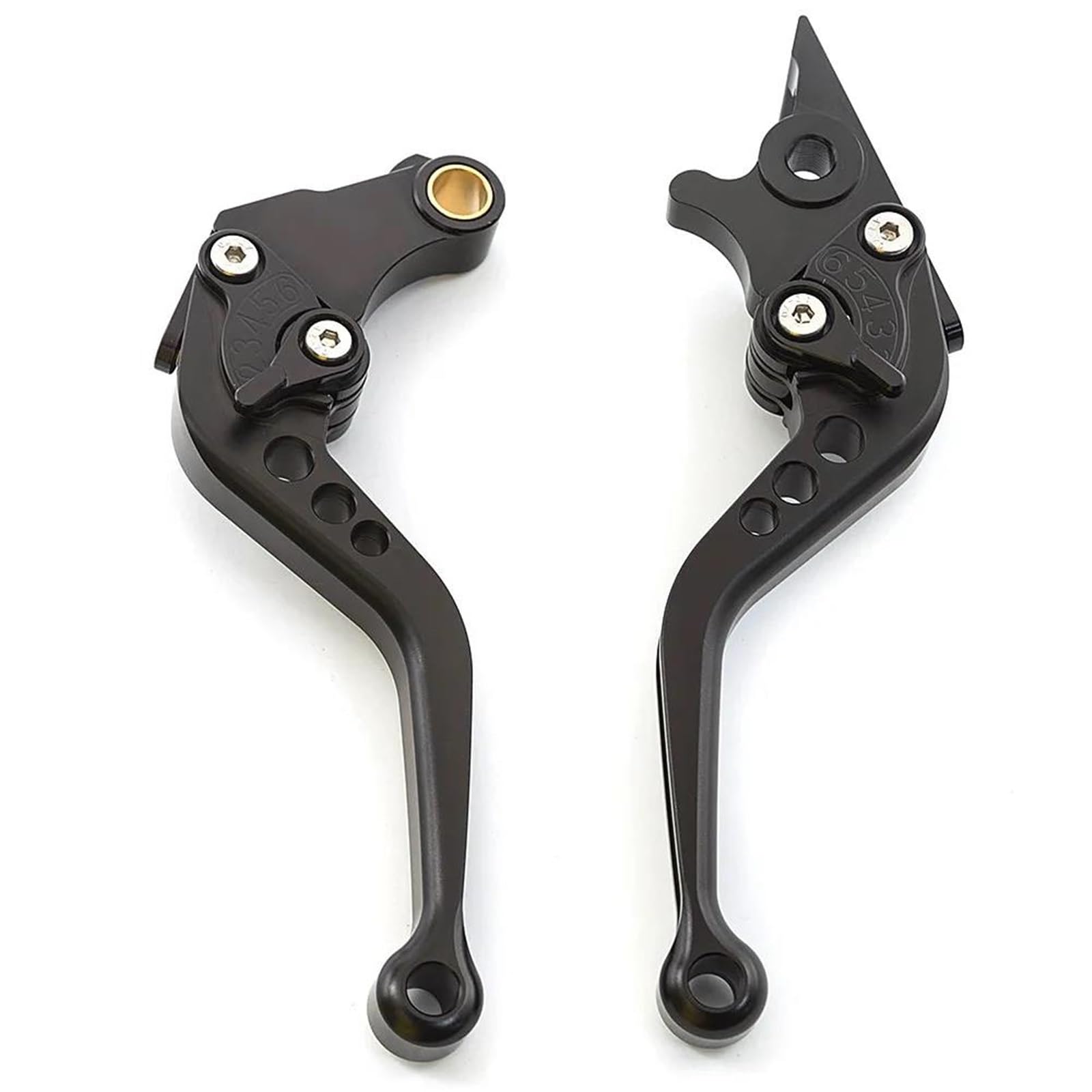 Kit Levier Frein Leviers De Frein Et D'embrayage Réglables Pour Moto Pour Yamaha YZF R9 YZF-R9 2025 - Pièces Guidon Moto Poignée D'embrayage(Rouge,Long)