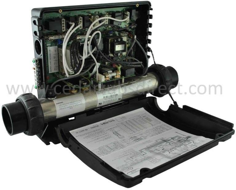 Ndani view of Balboa BP2000 Spa Heater Pack with wiring