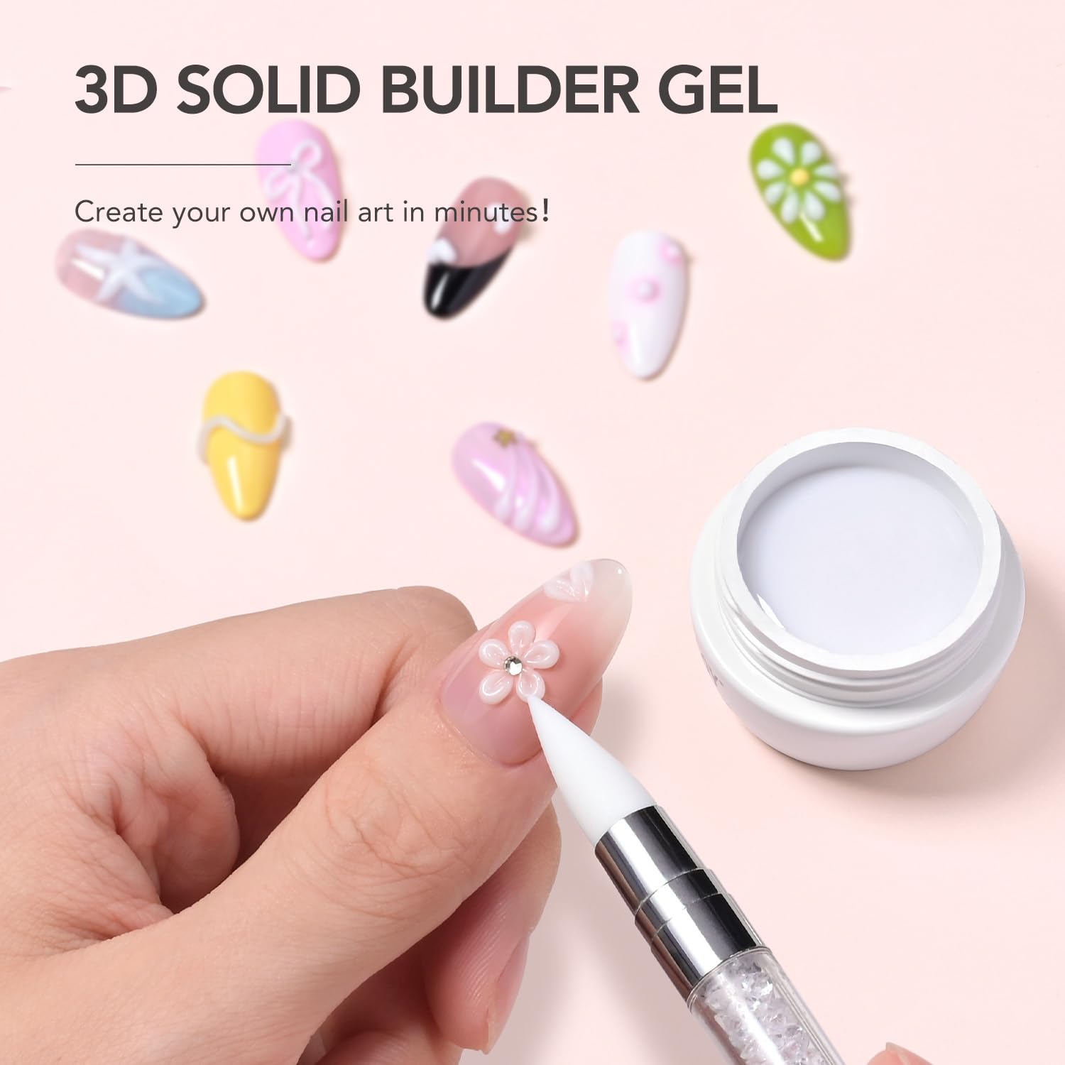 GAOY 3D Nail Sculpting Gel - Build Stunning Designs -2