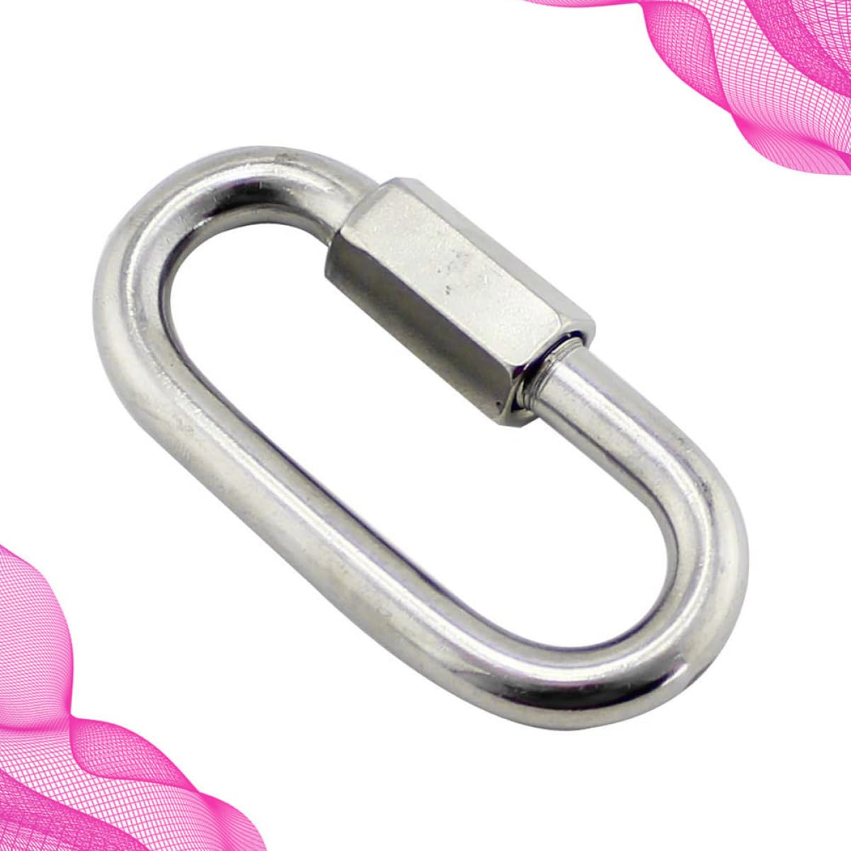 CHILDWEET Simple Connection Buckle Buckle Chain Connection 2pcs Metal Ring for Chains