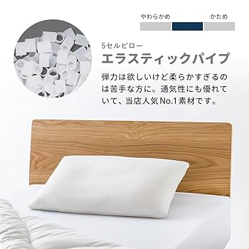Amazon｜LOFTY 枕 まくら 首が痛くならない フィットする枕 高め