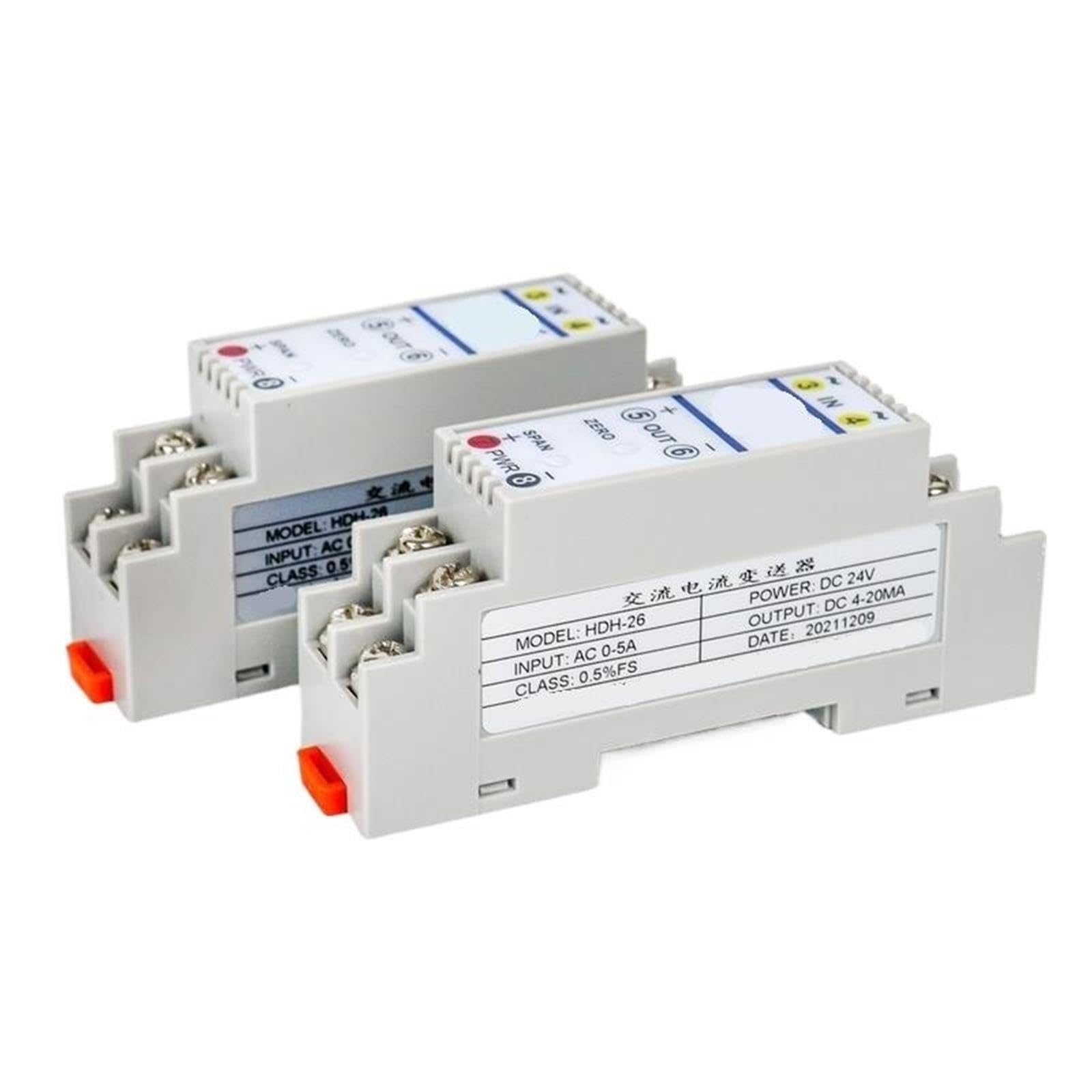 Transmetteur de Courant à Isolation élevée, capteur AC DC 4-20mA RS485(0-10V,Other)