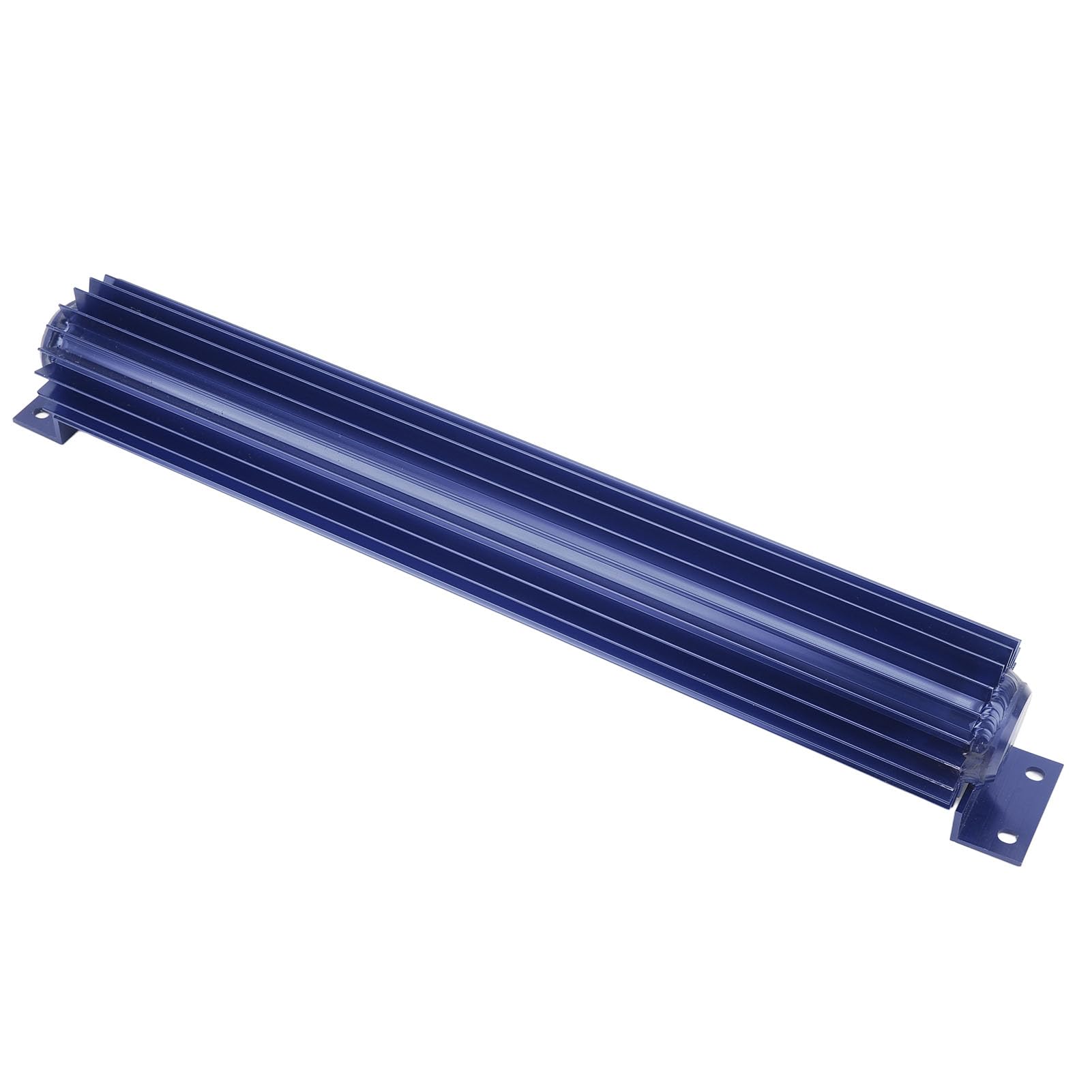ANGGREK Radiatore dell'olio per Trasmissione Alettata in Alluminio da 18 Pollici con Tecnologia Dual Pass per un Raffreddamento Efficiente in Auto e Camion (BLUE)