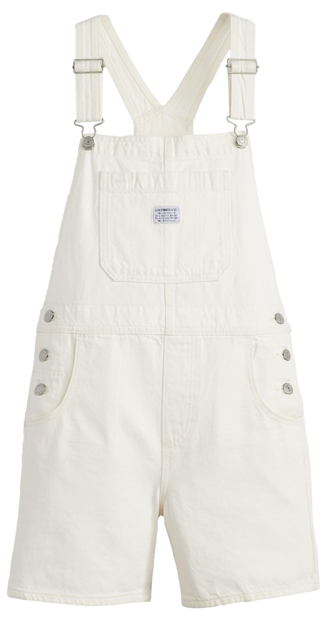 Levis Women's Utility Denim Shorts White Size 8 (Xs)