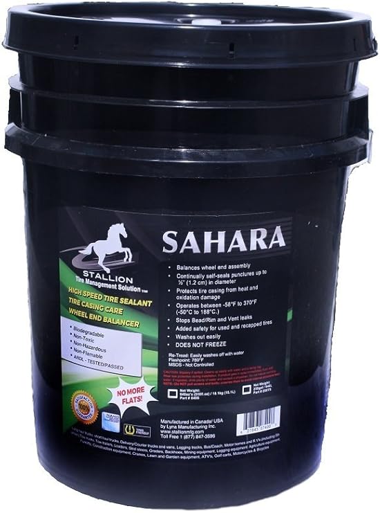 Sahara High Speed Tire Sealant Superior Performance Tire Repair Stop Leaks Extend Tire