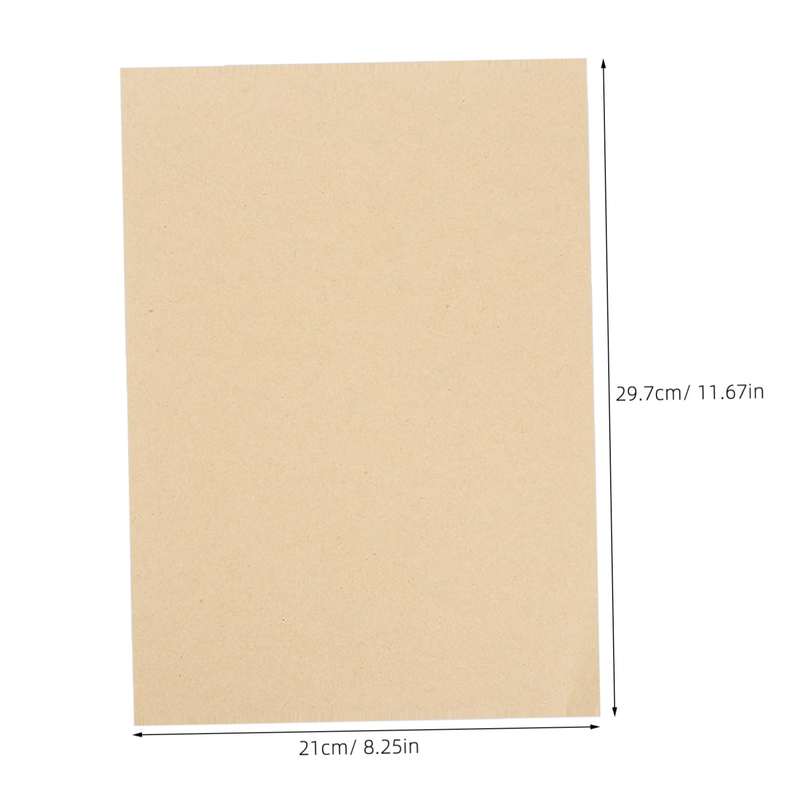 Brauner Karton A4 1 Packung Dickes Bastelpapier Schliff