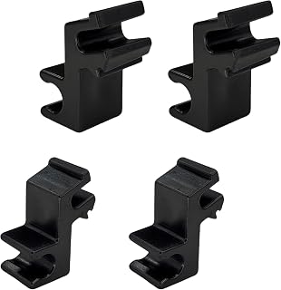 4PCS Upgrade Truck Tonneau Cover Prop Rod Clips Set for Undercover Ultra Flex Replacement Parts, Hard Plastic Truck Bed Cover Clamps for Enhanced Stability