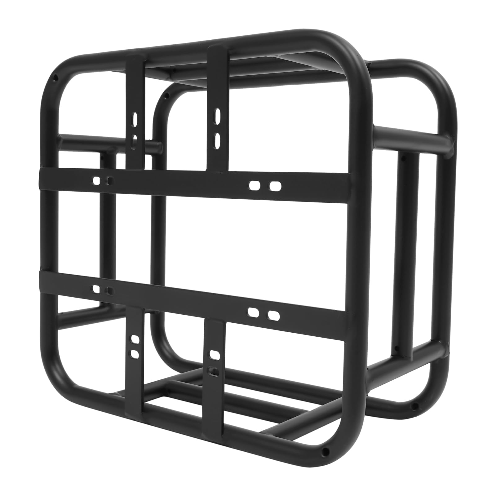Panier de vélo arrière noir, capacité de charge jusqu'à 20 kg, en fer, porte-bagages avec filet pour vélo