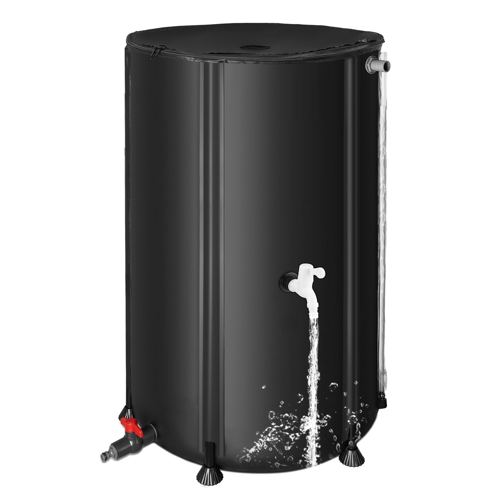 FAMIROSA 100 Gallon Collapsible Rain Barrel