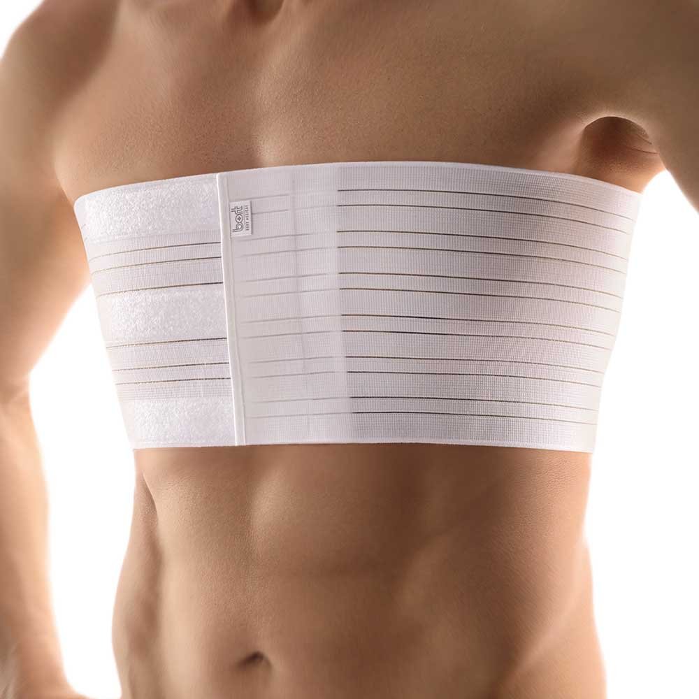 Elastischer Rippengürtel für Herren, Thorax Bandage Stabilisierung, XXL