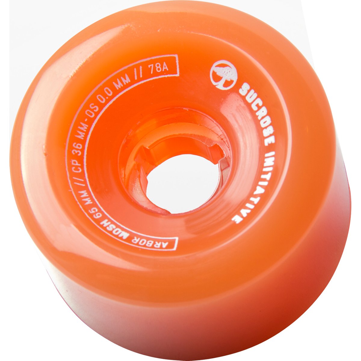 Amazon.com : Arbor Mosh Fusion - 65Mm - 78A - Ghost Orange (Set of
