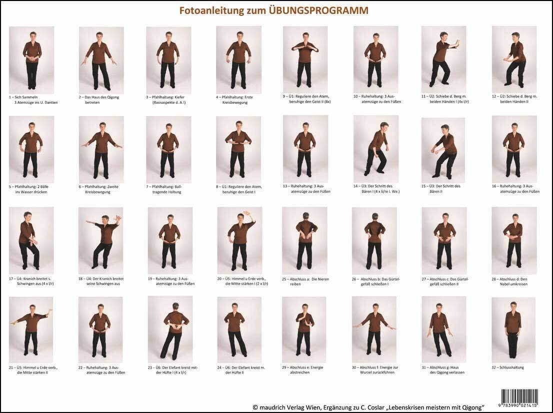 Qigong-Übungsprogramm: Fotoanleitung „Lebenskrisen…