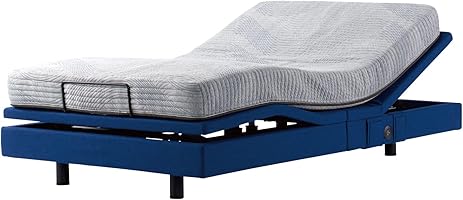 シモンズ(Simmons) 正規品 リクライニングベッド シングル 音声対応 電動 シムレスト ヘッドレスベッド マットレス 5.5インチ ポケットコイル ハード