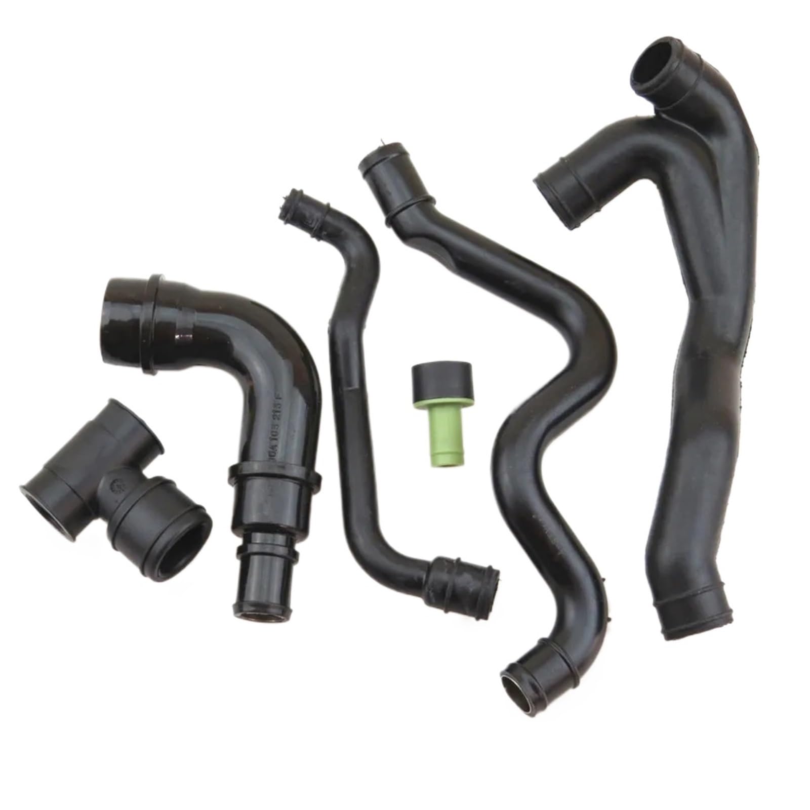 Jhytvbmloi 6Pcs Pcv Valve Fit For Audi A3 A4 A6 For Vw Golf Beetle For Jetta For Passat Crankcase Breather Hose Pipe Valve