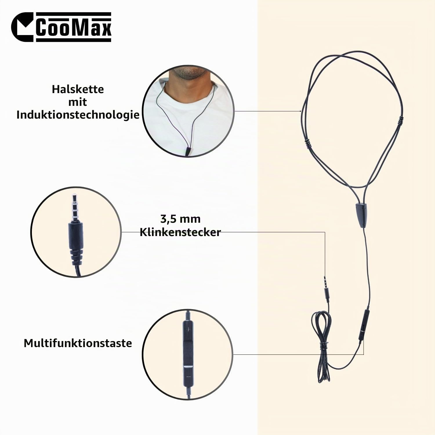 Spion Kopfhörer Kabellos VIP Pro Unsichtbare Kopfhörer mit Mikrofon Handy für Prüfung - Mini Spionage Ohrhörer Headset für Spicker Spy Earpiece In Ear (Spion Kopfhörer VIP Pro Mini) | Klinke 3,5 mm, Integriertes Mikrofon, Multifunktionstaste, Aufnahmen, K