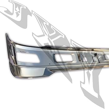 Amazon | いすゞ エルフ ワイド 車 メッキ フロント バンパー