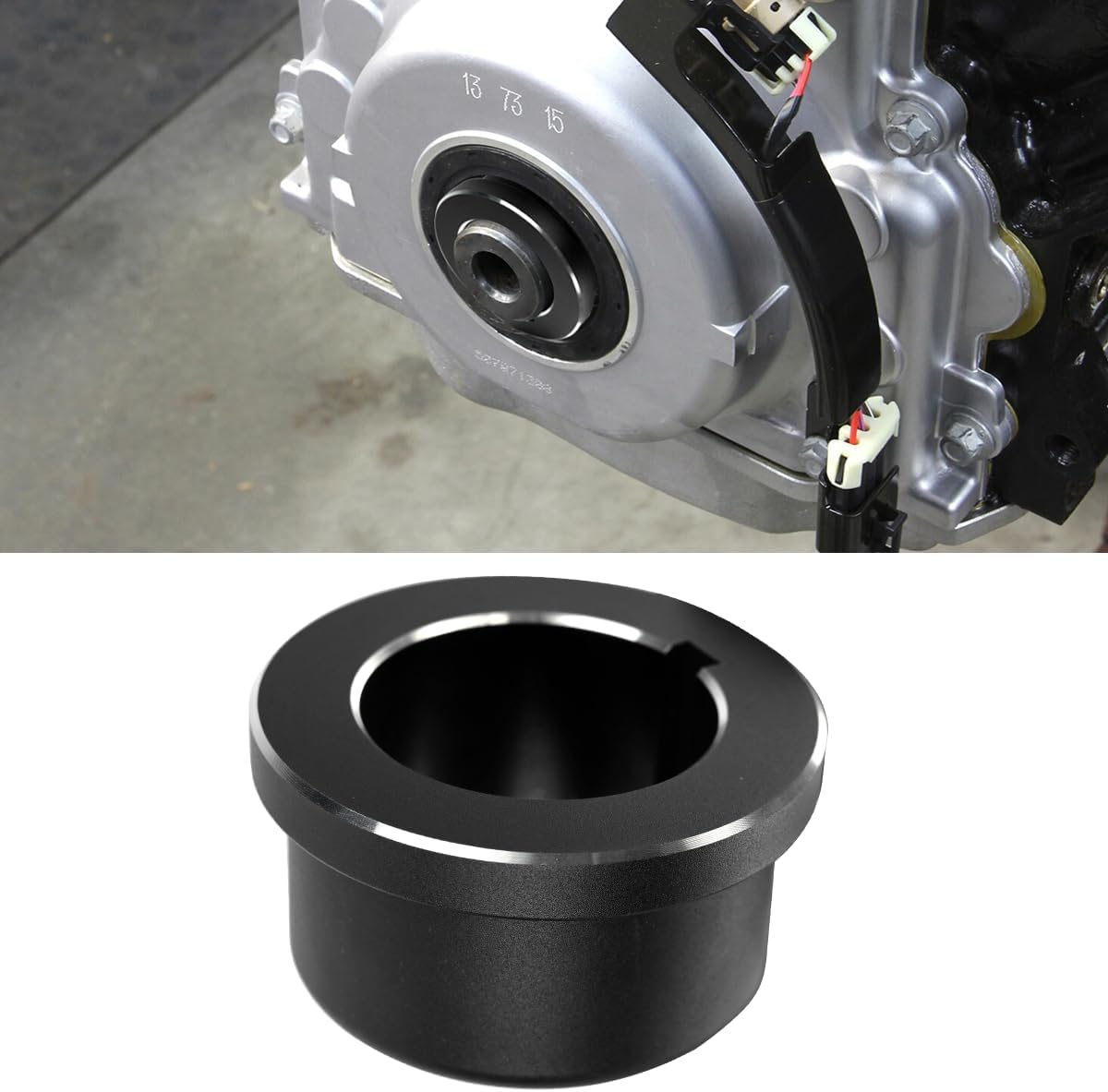 LS Timing Cover Alignment Tool,Front Rear Cover Alignment Tool Seal Installer Seal Kit for LS Series Engines Ls1 Ls2 Ls3 Ls6 Ls Lq4 Lq9 4.8 5.3 5.7 6.0 6.2 (Black)