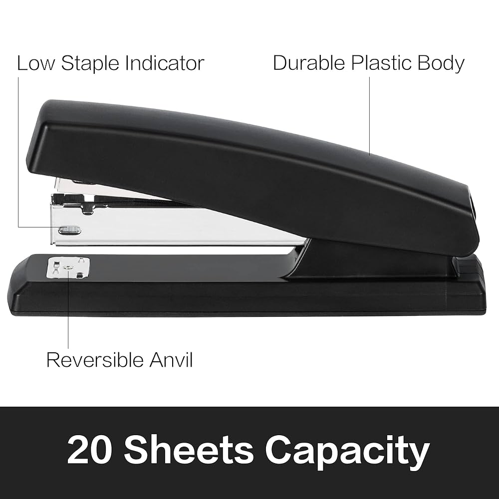 さっちページ Amazon.co.jp: 747 Business Full Strip Desk Stapler, 20-Sheet