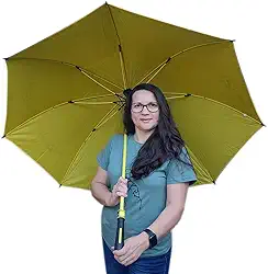 Guarda Chuva Automático Grande: Varetas de Fibra Vidro - Tecido Duplo Reforçado