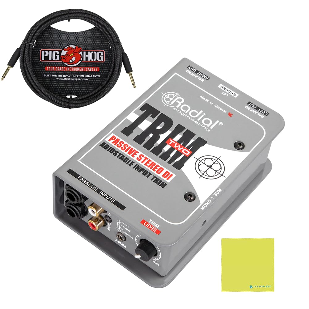 Amazon.com: Radial Engineering Trim-Two Passive Stereo Direct Box